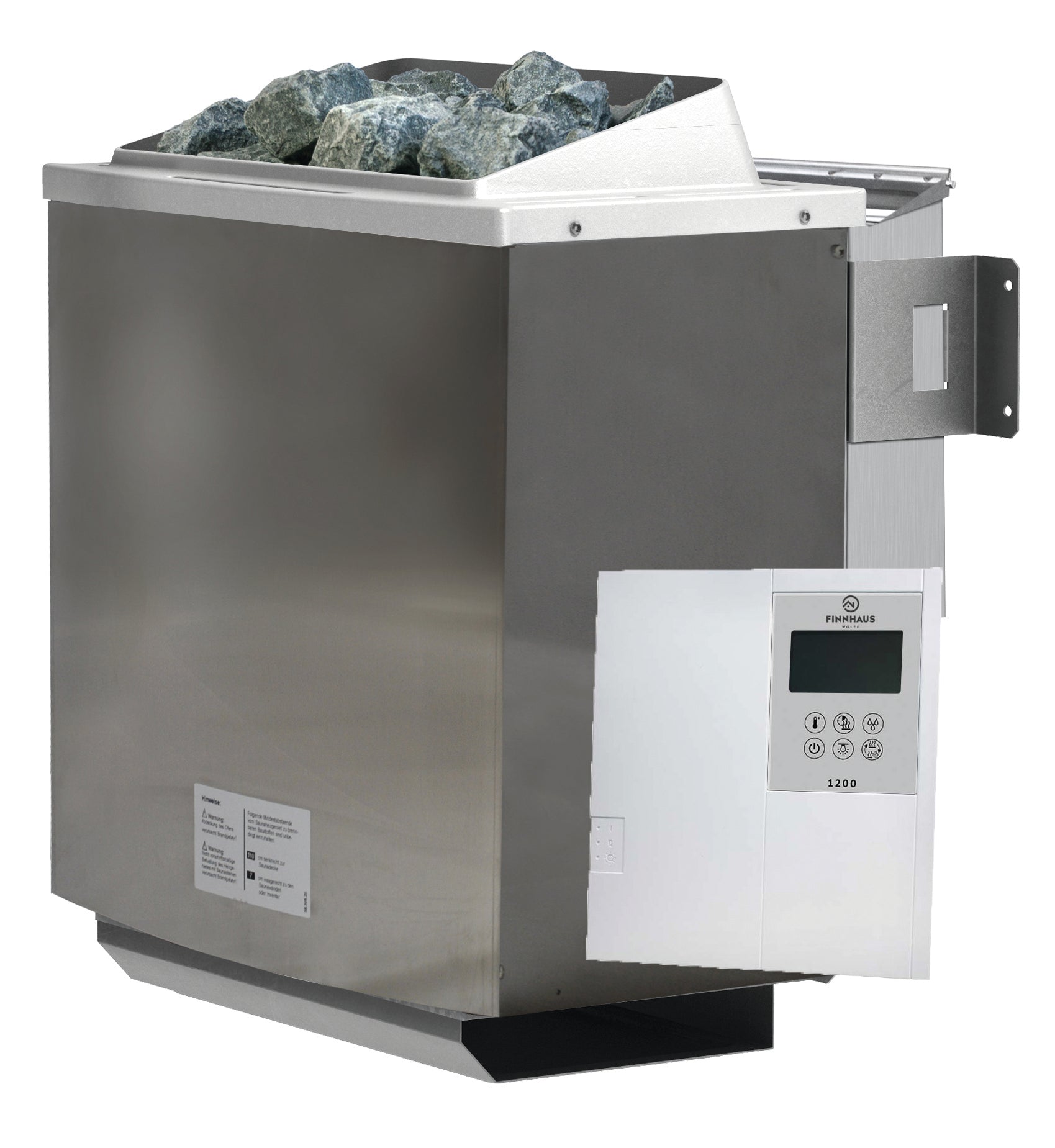 Wolff Saunahaus Mikko 70 Vollglastür Set 1