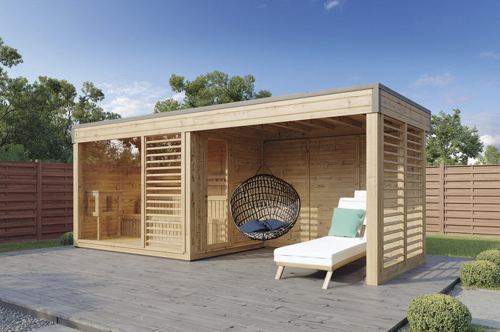 Wolff Finnhaus Sauna Sintje 6323 75