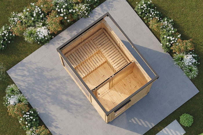 Wolff Finnhaus Sauna Sontje 3323 75