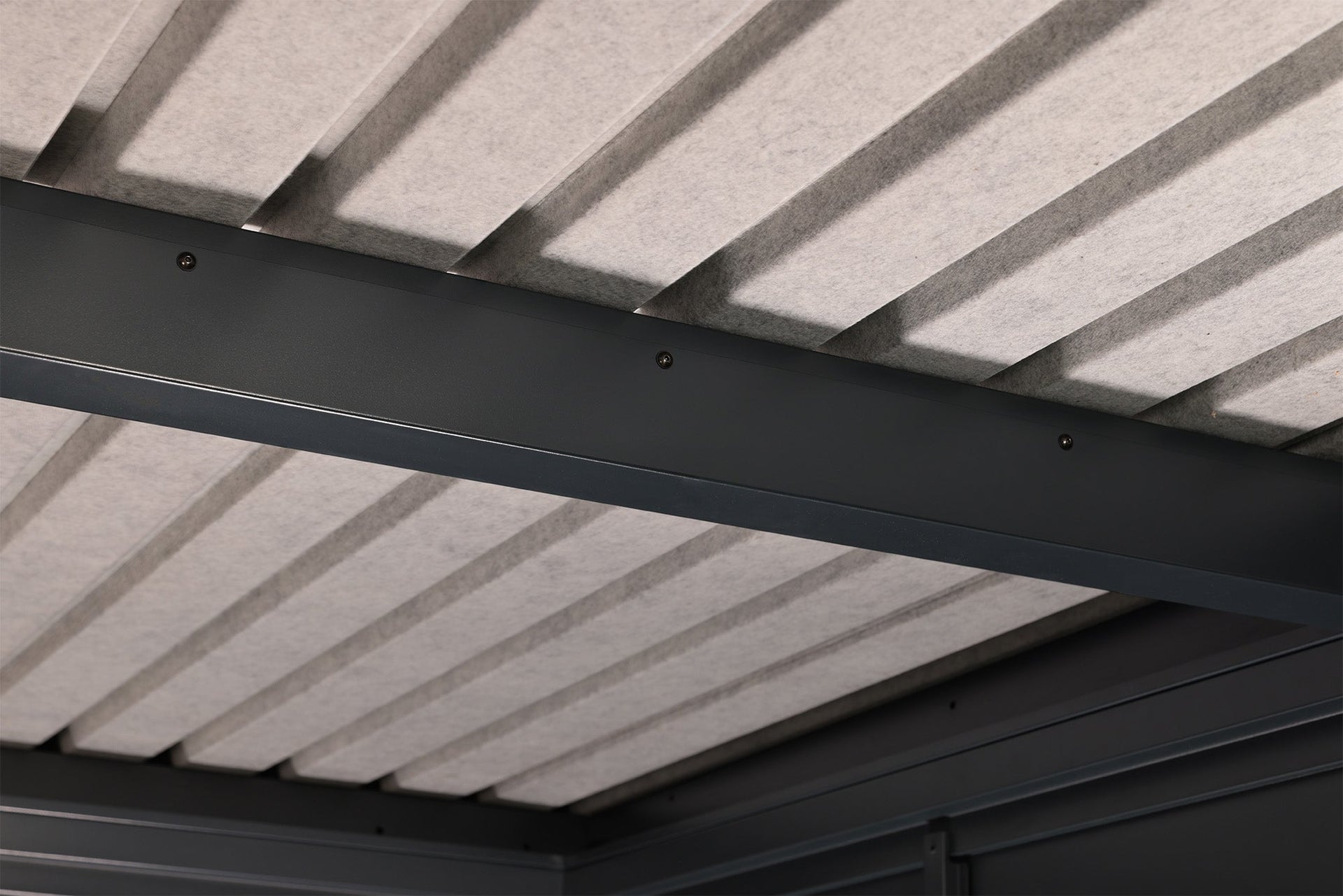 Wolff Finnhaus Metallgartenhaus Thorin 3924, Anthrazit, 1 flg, inkl. Seitendach 1,50 m links