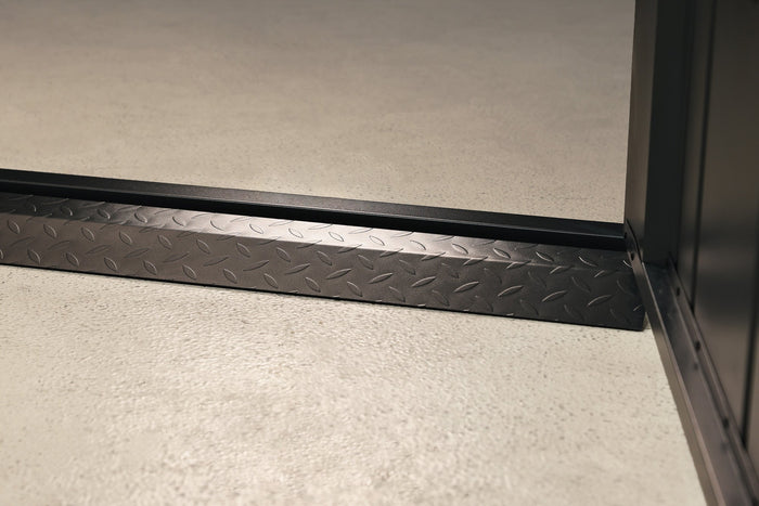 Wolff Finnhaus Metallgartenhaus Thorin 3924, Anthrazit, 1 flg, inkl. Seitendach 1,50 m links