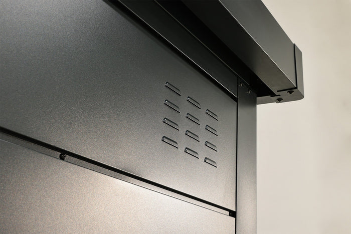 Wolff Finnhaus Metallgartenhaus Thorin 3924, Anthrazit, 1 flg, inkl. Seitendach 1,50 m links