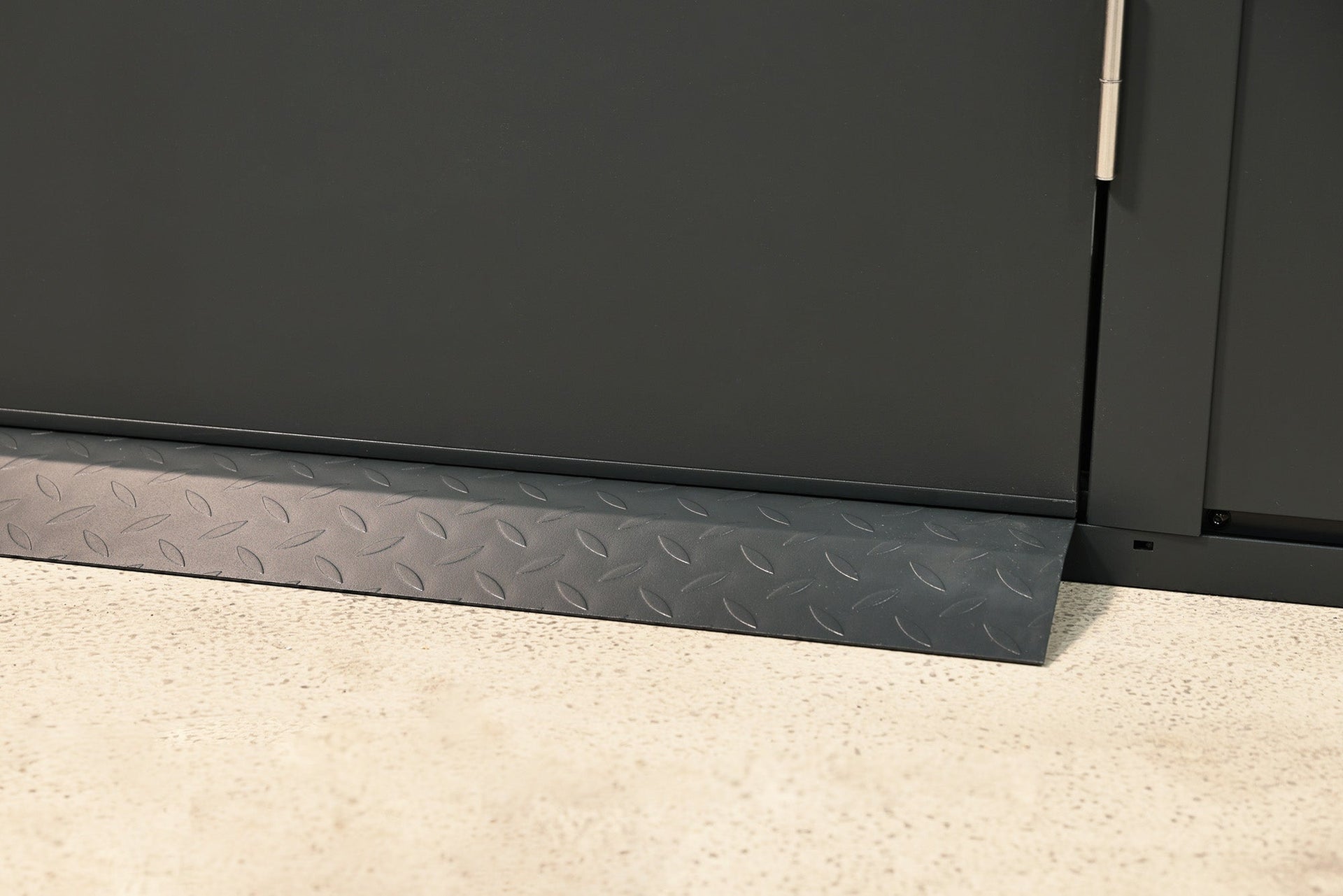 Wolff Finnhaus Metallgartenhaus Thorin 3924, Anthrazit, 1 flg, inkl. Seitendach 1,50 m links