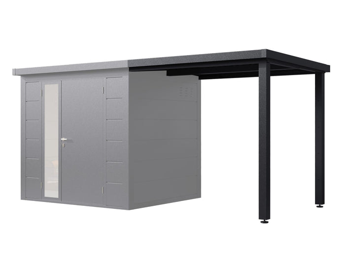 Wolff Finnhaus Metall-Terrasse 2320, Anthrazit