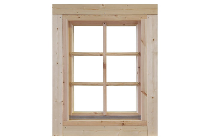 Wolff Finnhaus Einzelfenster Marit 34 Isoliert