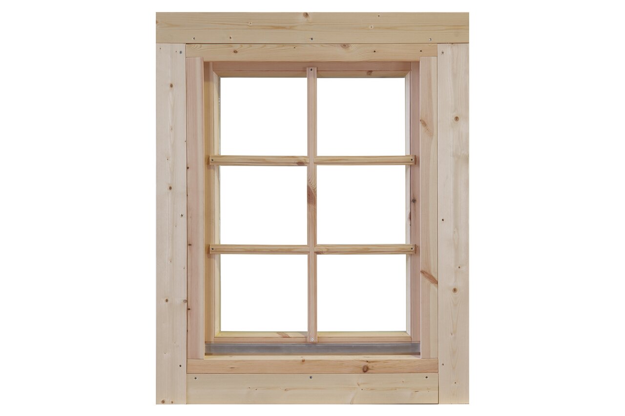 Wolff Finnhaus Einzelfenster Marit 40 Isoliert