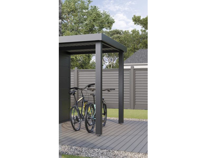 Wolff Finnhaus Metall-Terrasse 1524, Anthrazit