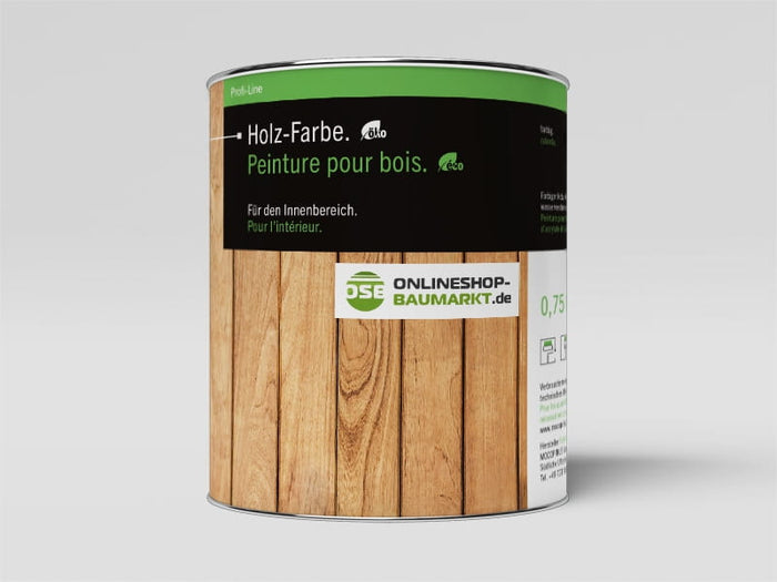 HOLZFARBE INNEN I-0007 REINWEISS 0,75 L