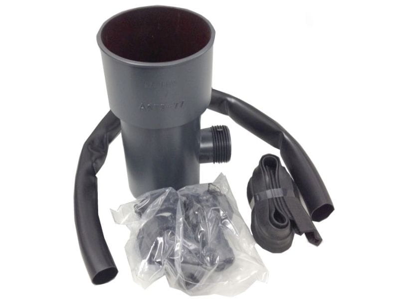 Regensammler mit Überlaufschutz dunkelgrau