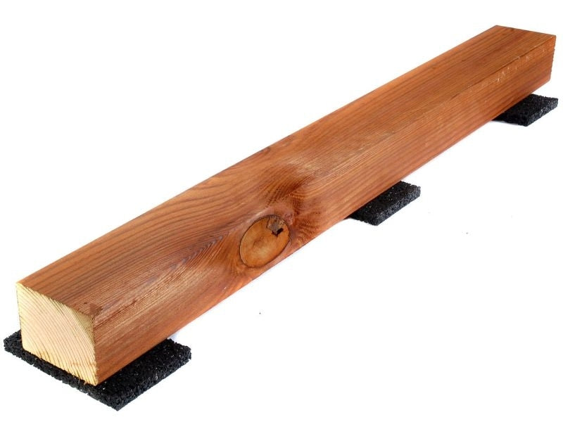 Unterleger für Gartenhäuser Granulatpads Gummi 192 Stück