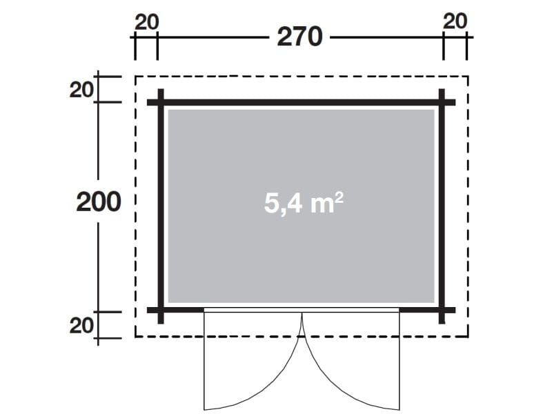 Wolff Aktionsmodel Lüttich B, inkl. Fußboden