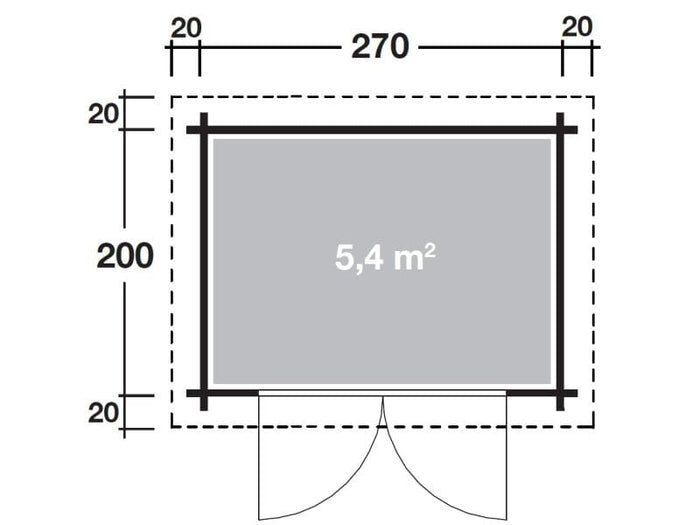 Wolff Aktionsmodel Lüttich B, inkl. Fußboden