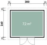 Wolff Aktionsmodel Lüttich L, inkl. Fußboden
