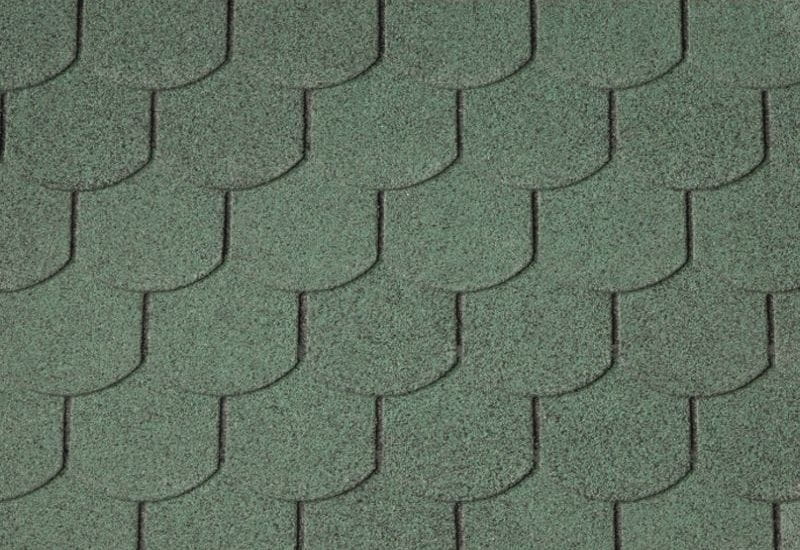 Wolff Dachschindeln Biberschwanz grün 36 Pakete