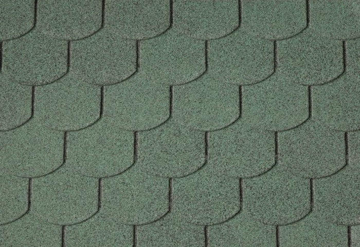 Wolff Dachschindeln Biberschwanz grün 36 Pakete