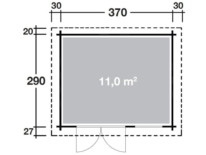 Wolff Finnhaus Aktionshaus Lille A naturbelassen