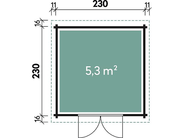 Wolff Finnhaus Aktionshaus Lyon B 28 mm natur