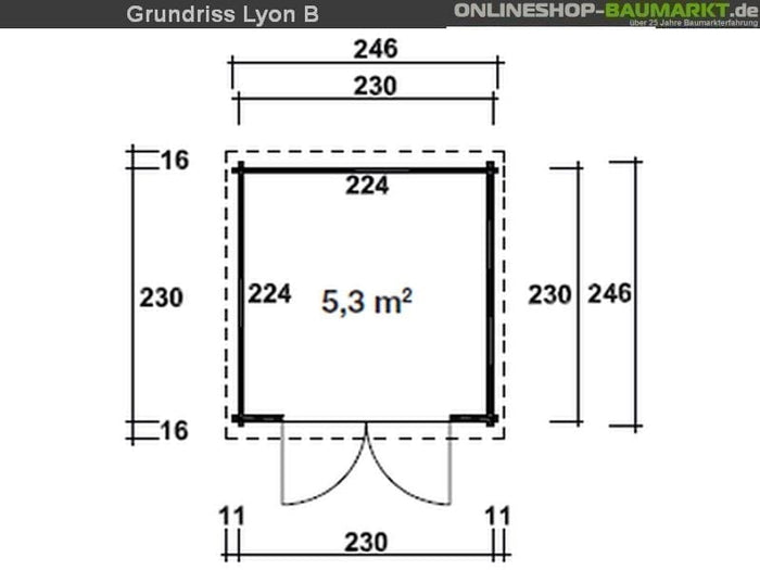Wolff Finnhaus Aktionshaus Lyon B 28 mm imprägniert
