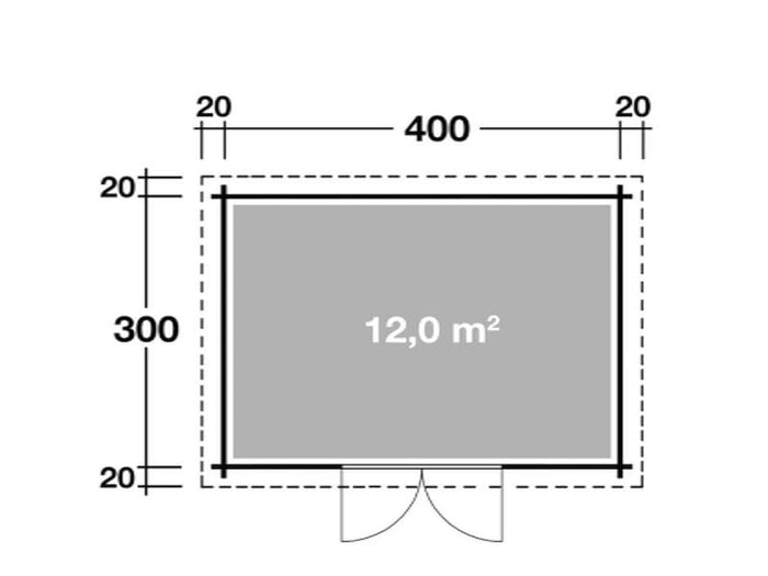 Wolff Finnhaus Aktionshaus Metz B 28 mm natur