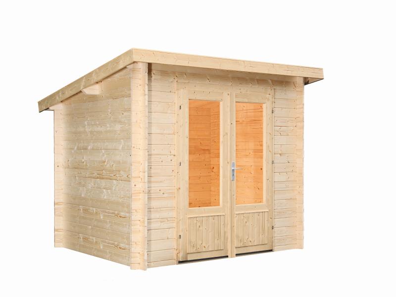 Wolff Finnhaus Aktionsmodel Lüttich XS, inkl. Fußboden