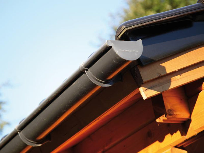 Wolff Finnhaus Aludachrundrinne Zusatzpaket ABS/SD