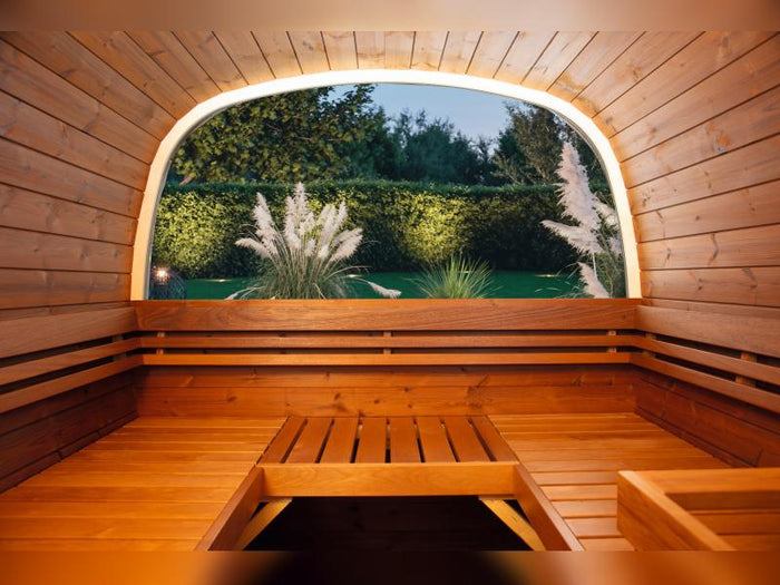 Wolff Finnhaus Cube Saunafass 230 Thermoholz Art 2 Bausatz Typ 1