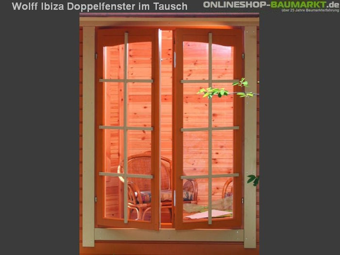 Wolff Finnhaus Doppelfenster im Tausch für Ibiza A