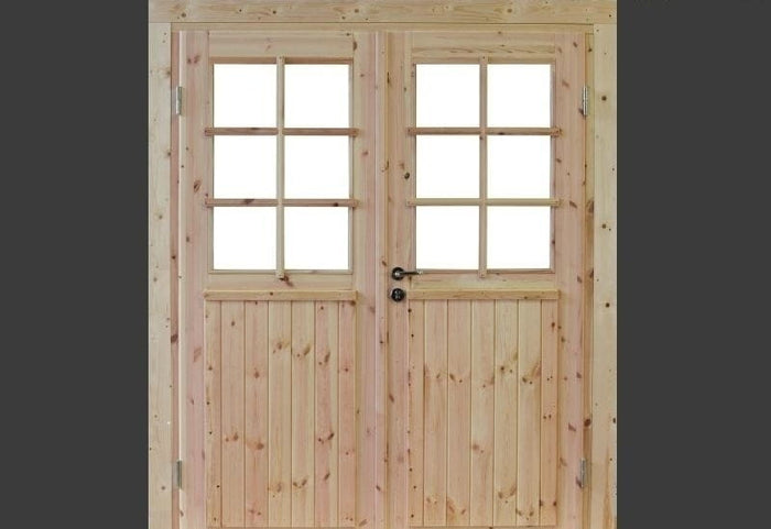 Wolff Finnhaus Doppeltür Hero XL 44 Isoliert