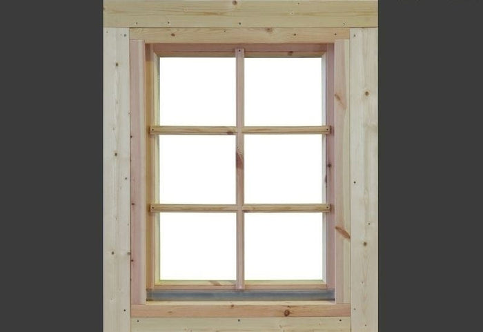 Wolff Finnhaus Einzelfenster Marit 58 Isoliert