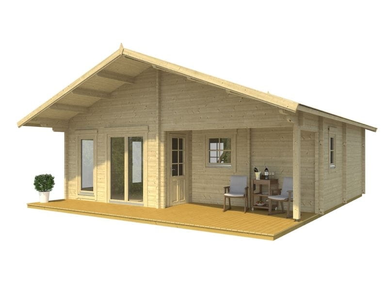 Wolff Finnhaus Ferienhaus Odenwald 92 A