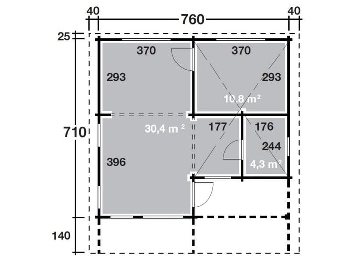 Wolff Finnhaus Ferienhaus Odenwald 92 A