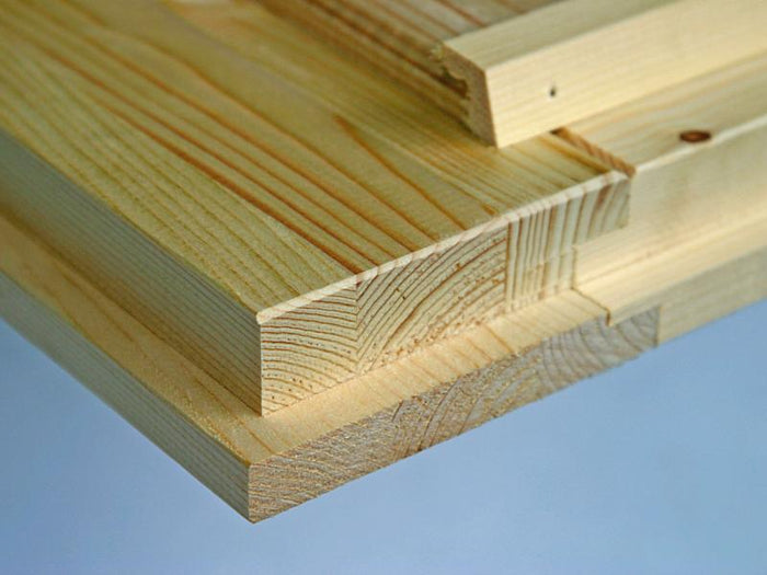 Wolff Finnhaus Ferienhaus Odenwald 92-B mit Schlafboden und Anbau, natur