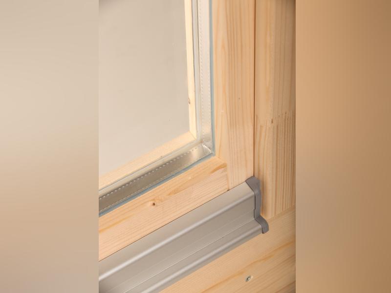 Wolff Finnhaus Ferienhaus Odenwald 92-B mit Schlafboden und Anbau, natur