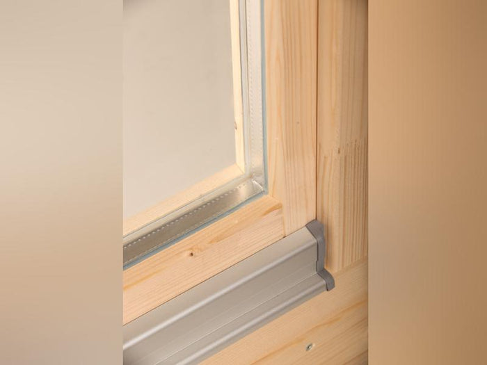 Wolff Finnhaus Ferienhaus Odenwald 92-B mit Schlafboden und Anbau, natur