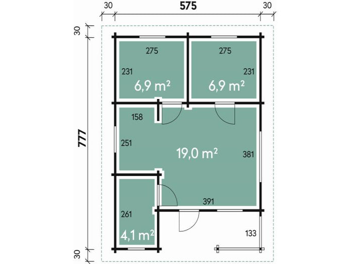Wolff Finnhaus Ferienhaus Spessart 70-C
