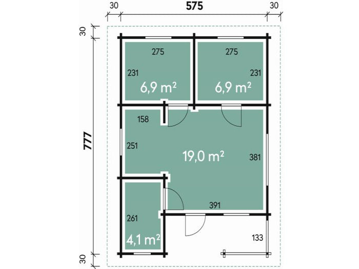 Wolff Finnhaus Ferienhaus Spessart 92-A