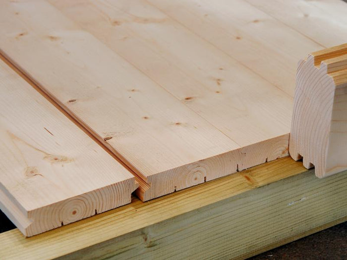 Wolff Finnhaus Ferienhaus Spessart 92-E mit Schlafboden