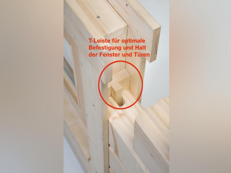 Wolff Finnhaus Ferienhaus Spessart 92-E mit Schlafboden