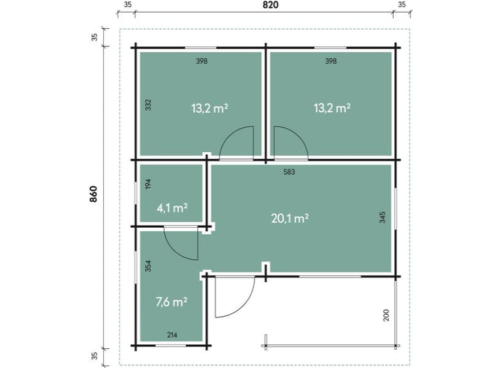 Wolff Finnhaus Ferienhaus Vogelsberg 70