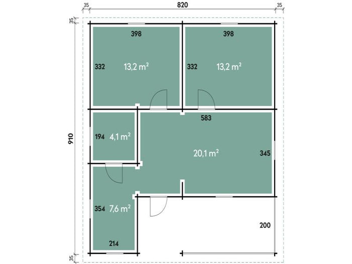 Wolff Finnhaus Ferienhaus Vogelsberg 92