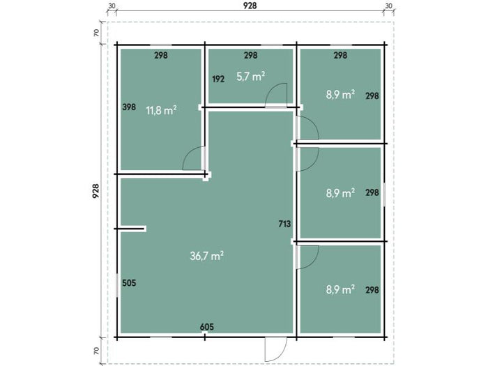 Wolff Finnhaus Ferienhaus Westerwald 70
