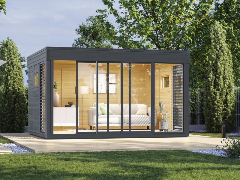 Wolff Finnhaus Finn Cube 4x3 Typ 4 ISO, Anthrazit