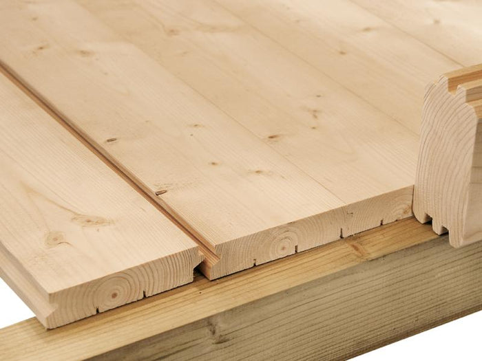 Wolff Finnhaus Fußboden für Grenoble