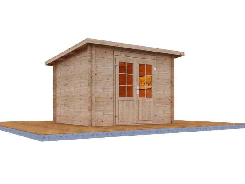 Wolff Finnhaus Garde 2823, 40 mm, inkl. Fußboden