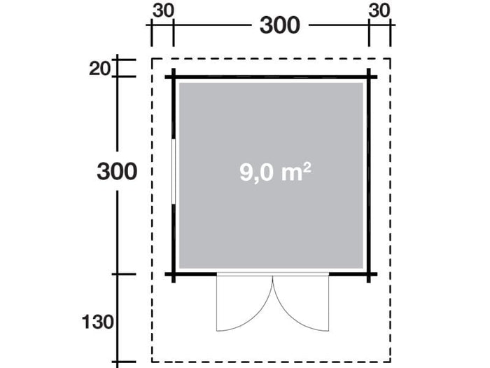 Wolff Finnhaus Gartenhaus Bergen 44-B