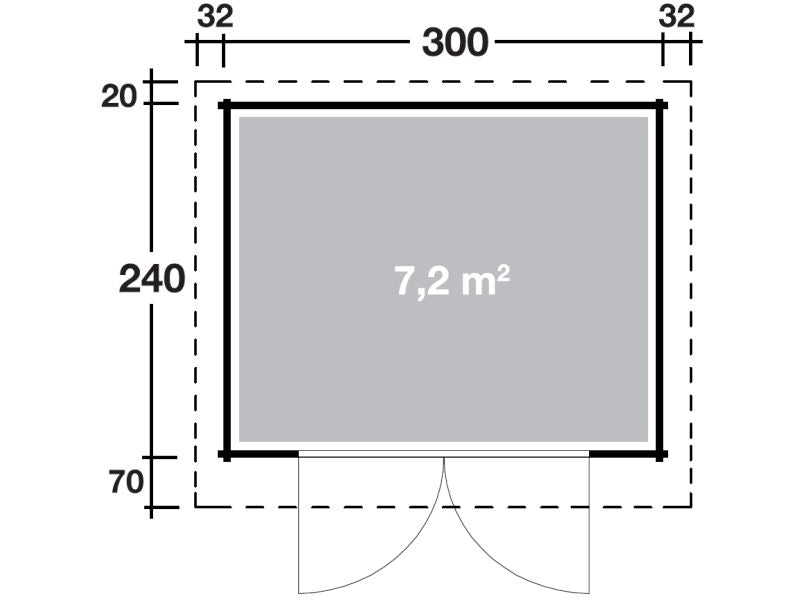 Wolff Finnhaus Gartenhaus Bibertal 28-B