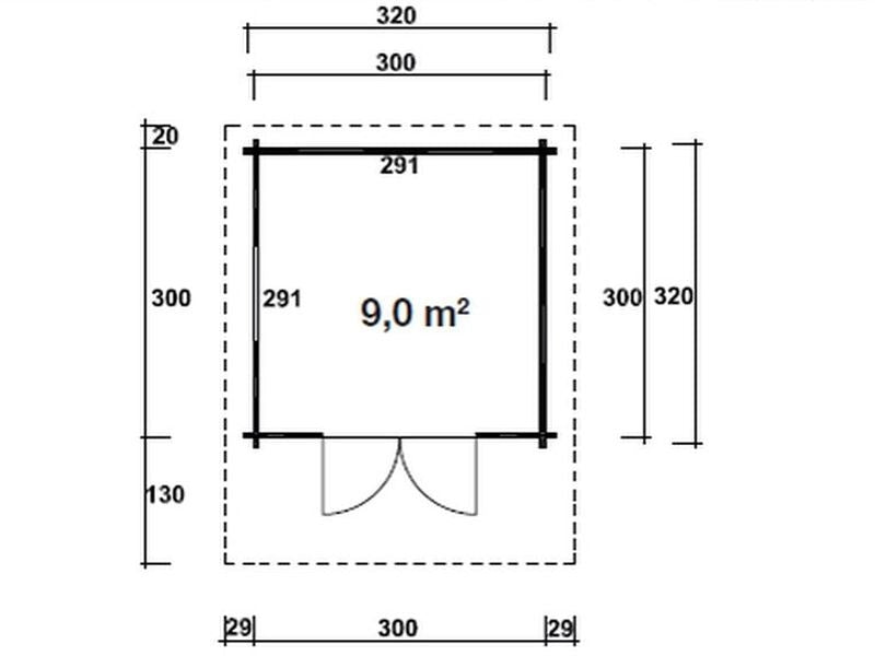 Wolff Finnhaus Gartenhaus Breda