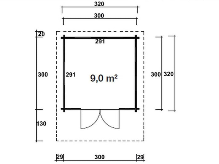Wolff Finnhaus Gartenhaus Breda