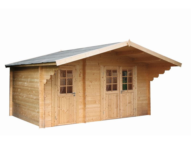 Wolff Finnhaus Gartenhaus Caro 34 XL