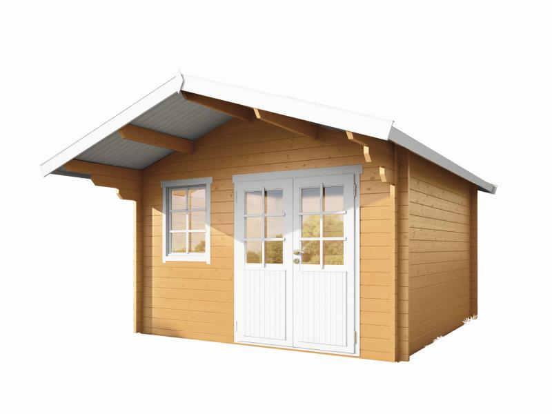 Wolff Finnhaus Gartenhaus Lisa 44-A naturbelassen